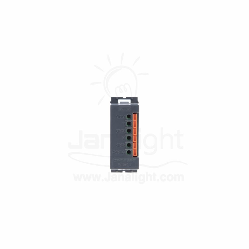 OSA بريزة فيديو اوديو بني 3 osa dark brown audio vedio socket